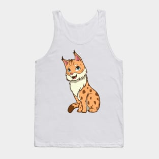 Kawaii Lynx Tank Top